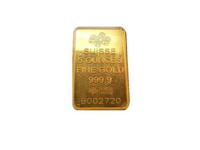 5 oz Gold Bullion .9999 Our Choice