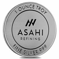 1 oz Asahi Silver Round .999