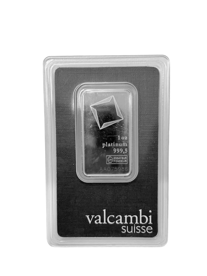 1 oz Platinum Bullion .9995 - Our Choice