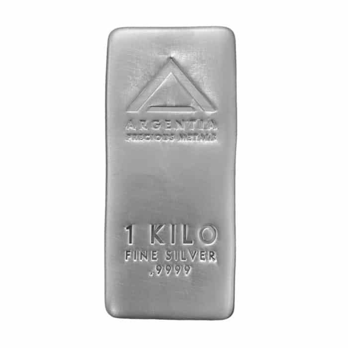 1 KG Argentia Silver Bullion .999