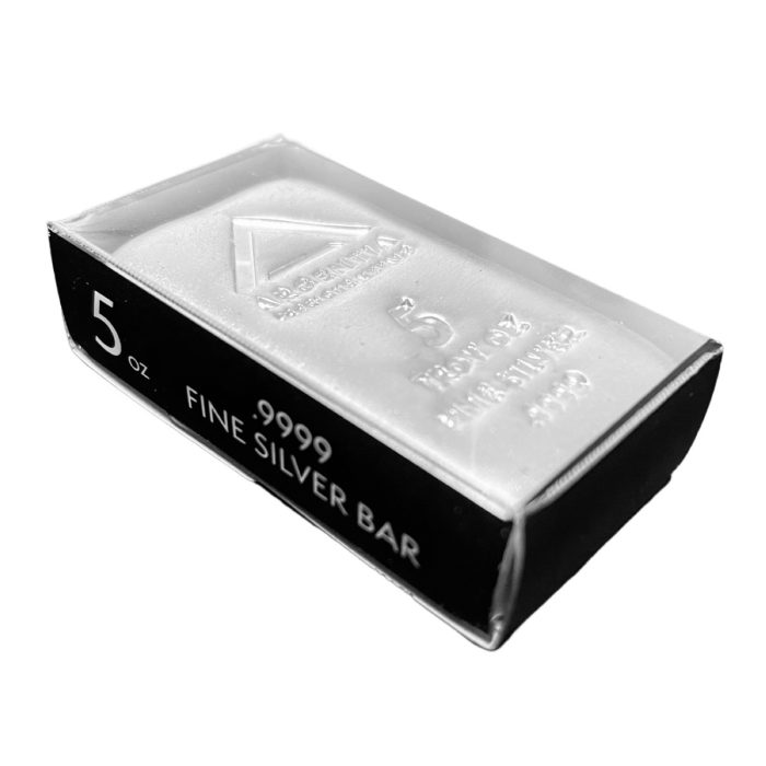 5 oz Argentia Silver Bar .999 - Image 2