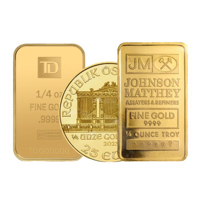 1/4 oz Our Choice Gold Bullion .9999