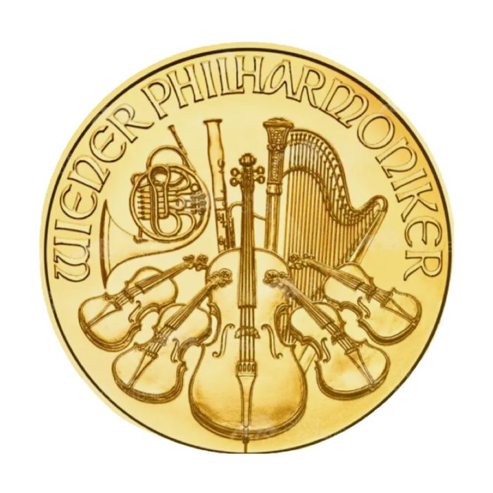 1/4 oz New 2023 Philharmonic Gold Coin .9999