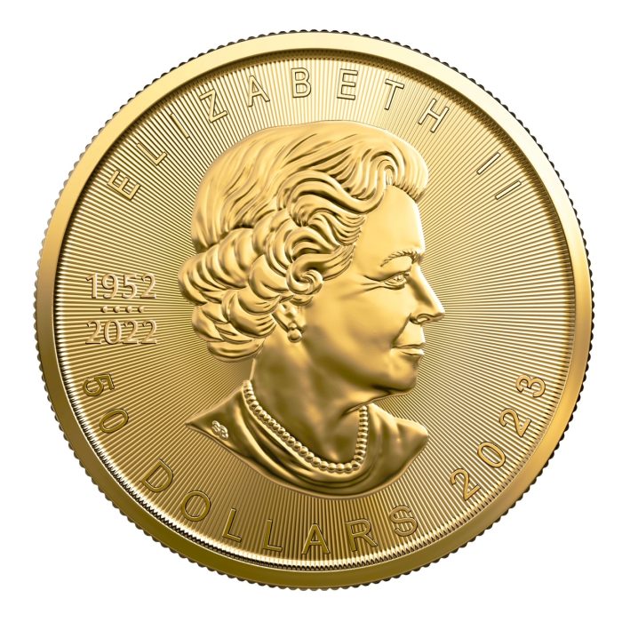 1 oz 2023 RCM Canadian Gold Maple .9999 - Image 2