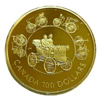 1993 Canada $100 The Horseless Carriage