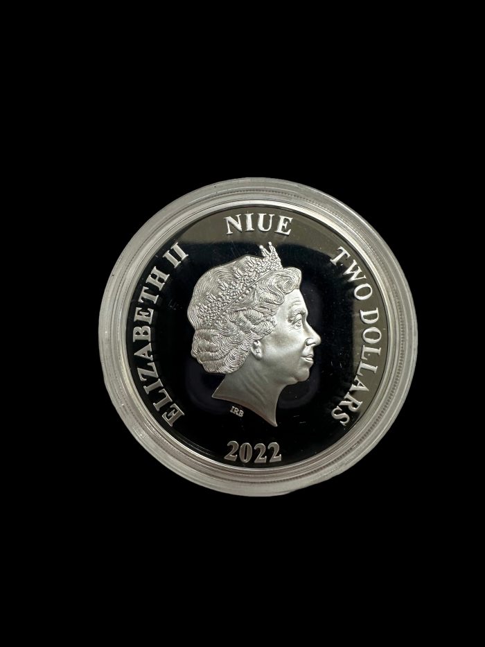 1 oz - 2022 Aquaman Silver.999 Coin - Image 2