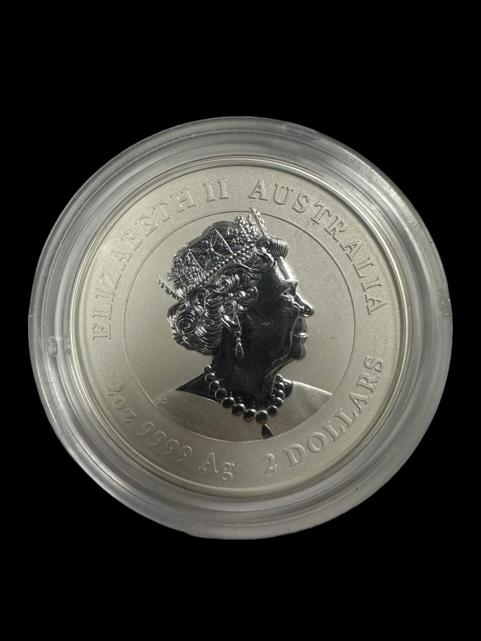 2 oz - 2021 Australia Lunar Year Of The Ox Silver.999 Coin - Image 2